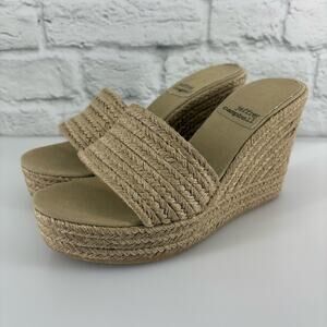 Jeffrey Campbell Sunlit Espadrille Platform Wedges Sandals 41 10